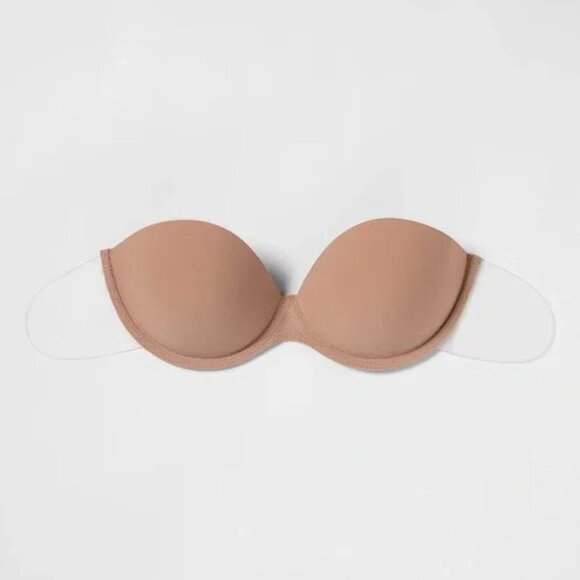 NWD! Fashion Forms Women's Adhesive Strapless Backless Bra - Nude - Picture 2 of 11